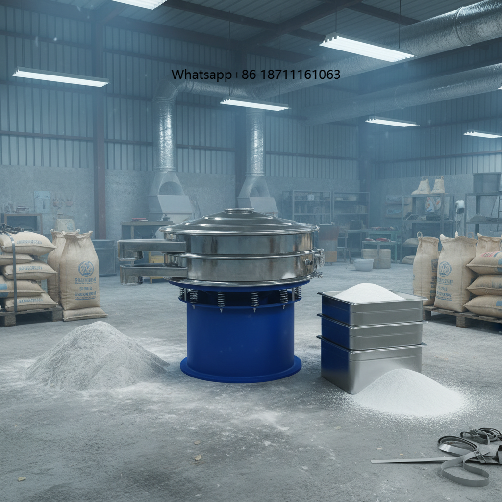 Screen Separator Machine - 800mm Rotary Vibrating Screen Separator Multi