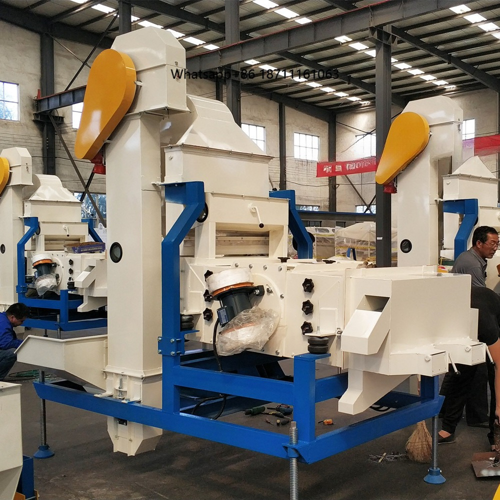 Screen Separator Machine - Certified Rice Flax Castor Seed Rotary