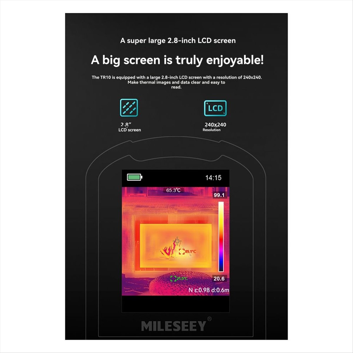 DT38 Mileseey TR10 Infrared Th - Electronics Repair Images avis et prix