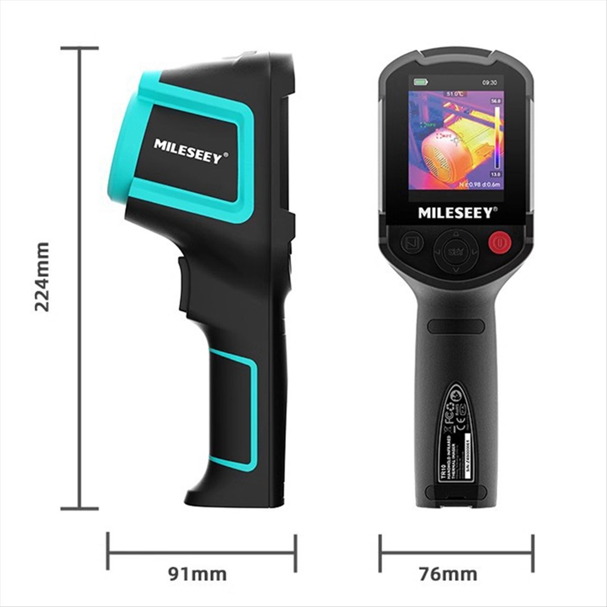 DT38 Mileseey TR10 Infrared Th - Electronics Repair Images avis et prix