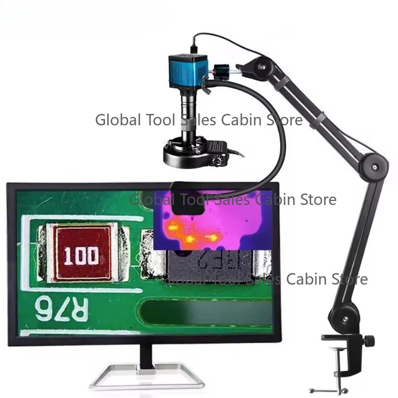 4K Microscope Camera 300X Lens - Electronics Repair Images avis et prix