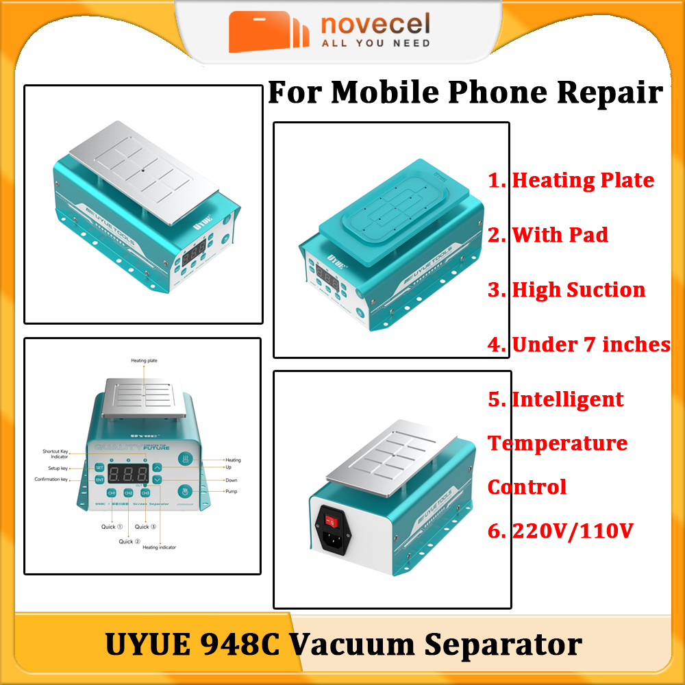 UYUE 948C LCD Screen Vacuum Se - Screen Separator Machine avis et prix