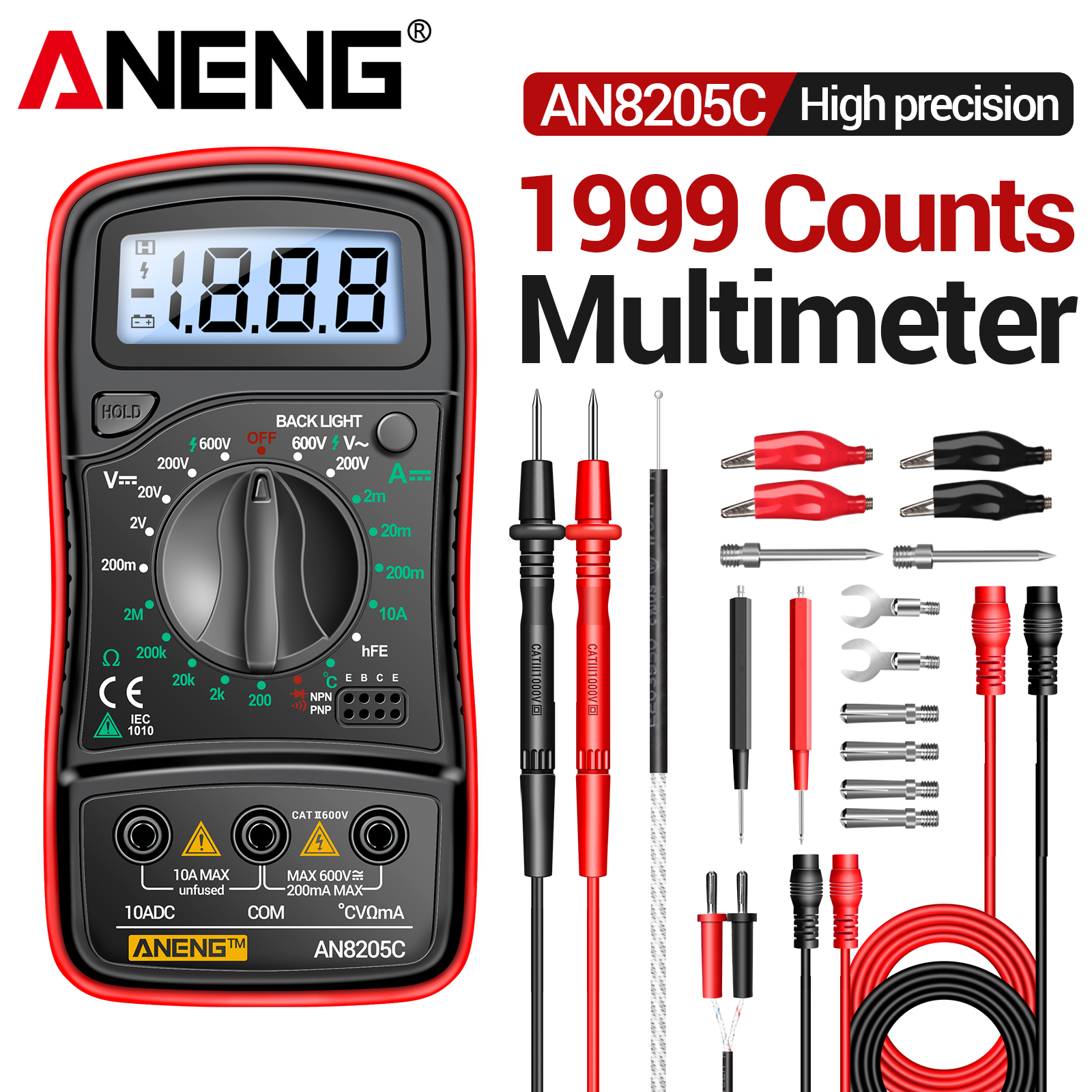 ANENG AN8205C Handheld Multime - Electronic Repair avis et prix