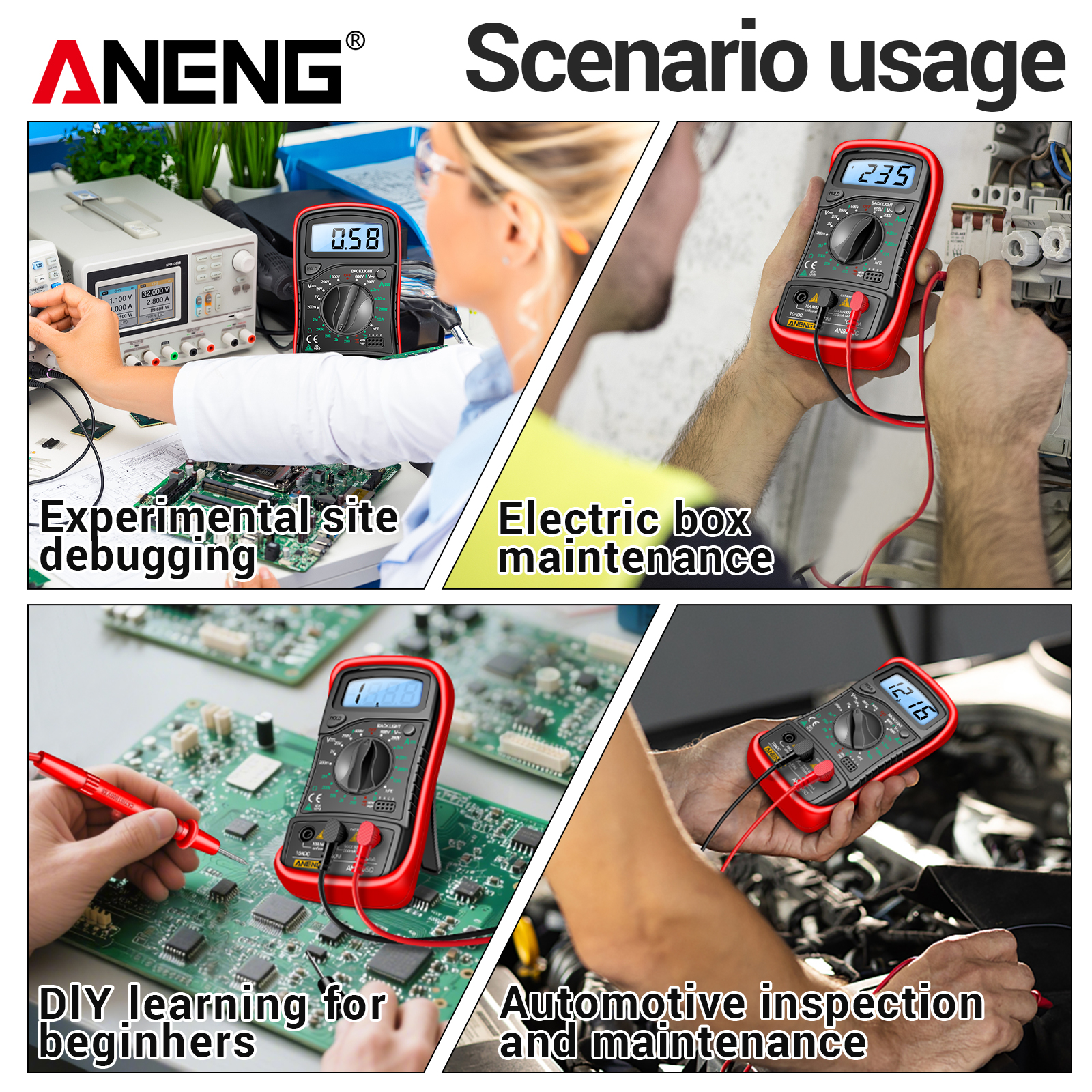 ANENG AN8205C Handheld Multime - Electronic Repair avis et prix