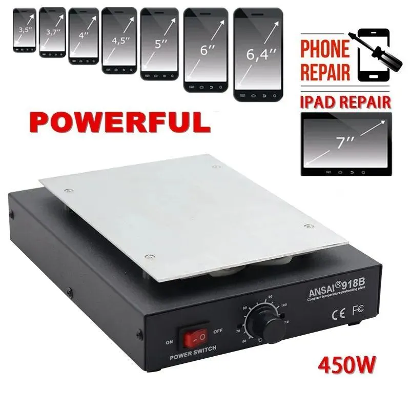 450W Durable 7 inch Phone LCD  - Screen Separator Machine avis et prix