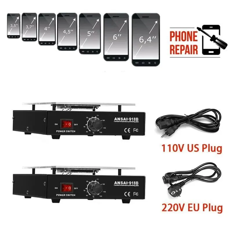 450W Durable 7 inch Phone LCD  - Screen Separator Machine avis et prix