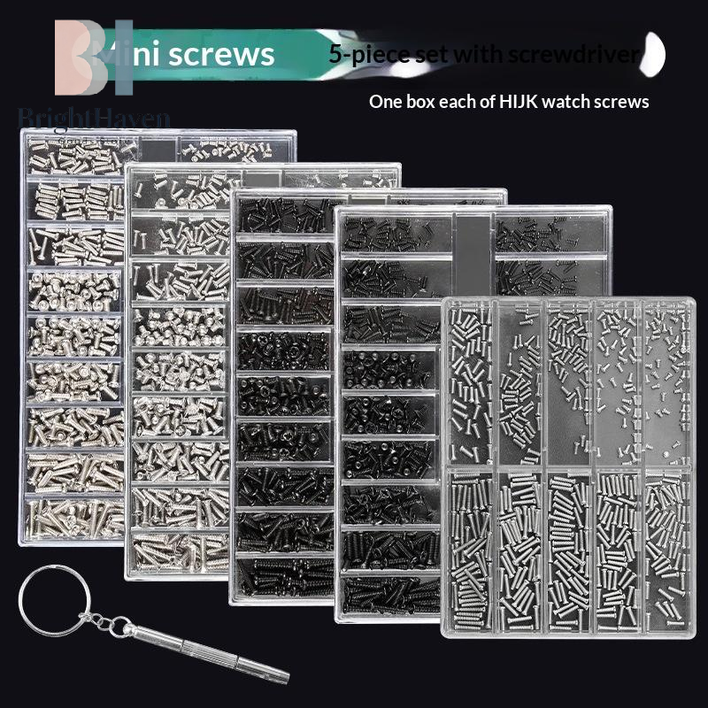 1 Set Watch Screw Box 18 Types - Electronics Repair Manual avis et prix