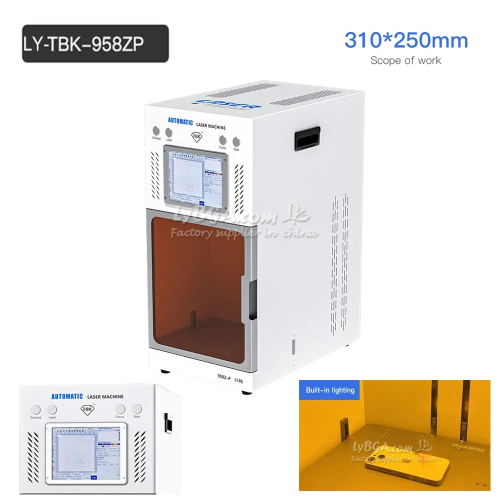 LY TBK 958ZP UV Cold Light Las - Screen Separator Machine avis et prix
