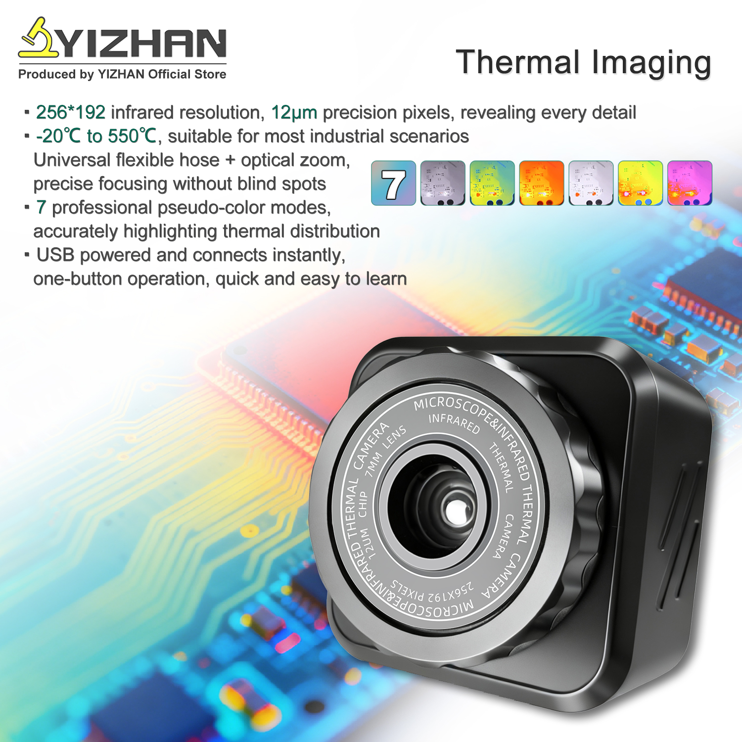 YIZHAN Thermal Imager 4k Elect - Electronics Repair Images avis et prix
